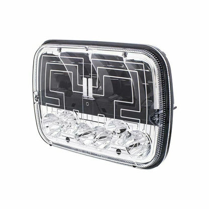 5" x 7" H4 Plug Hi Powered Headlight for (34137)