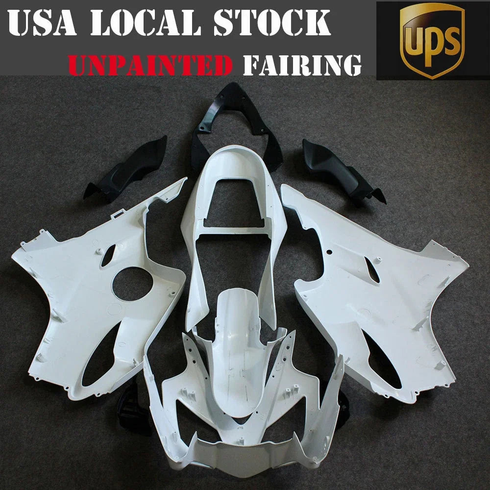 Fairing Kit for Honda CBR600 F4i (2001–2003) ABS Injection Unpainted