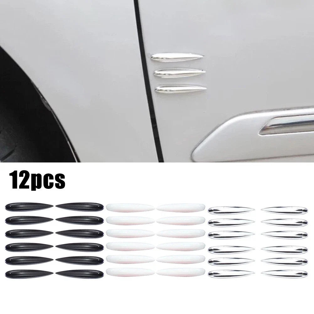 12PCS Car Door Protector Trim Strip for Universal Fit