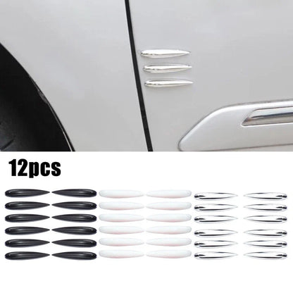 12PCS Car Door Protector Trim Strip for Universal Fit