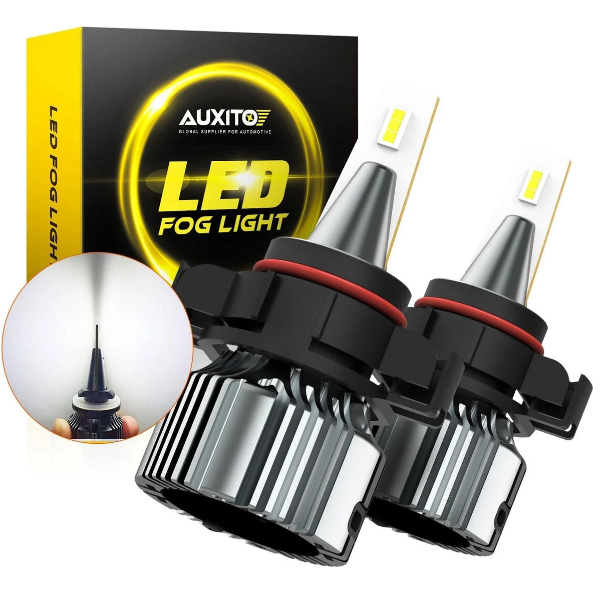 2X LED Fog Light Bulbs 5202 for Chevy Silverado 1500 2500 HD 3500 (2007–2015)