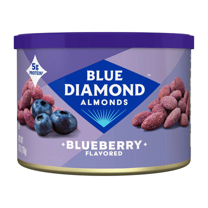 Classic Blueberry Flavored Almonds Snack Nuts 6 oz