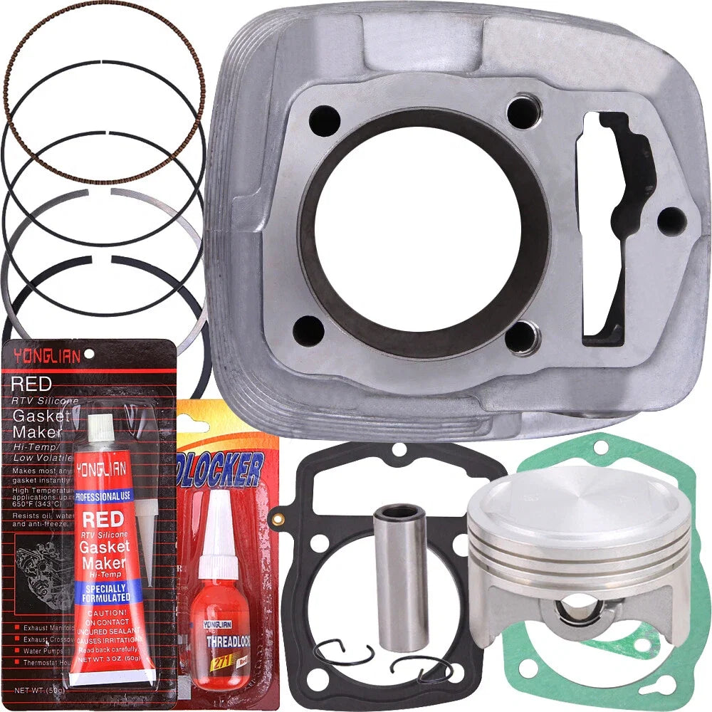 Cylinder Piston Ring Gasket Kit 65.5mm for Honda SL230 CRF230F XR230 (1997–2019)