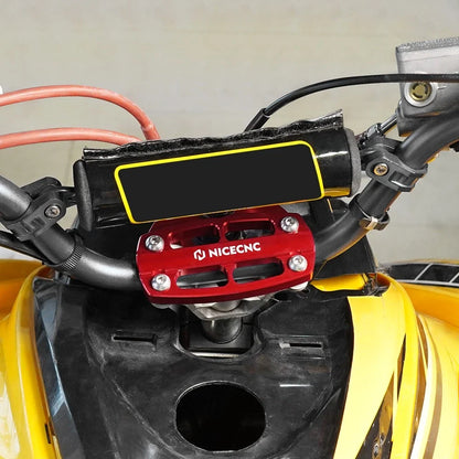 7/8" Handlebar Mount Clamp & Key Guard for Yamaha Raptor 700/700R SE (2014–2026)
