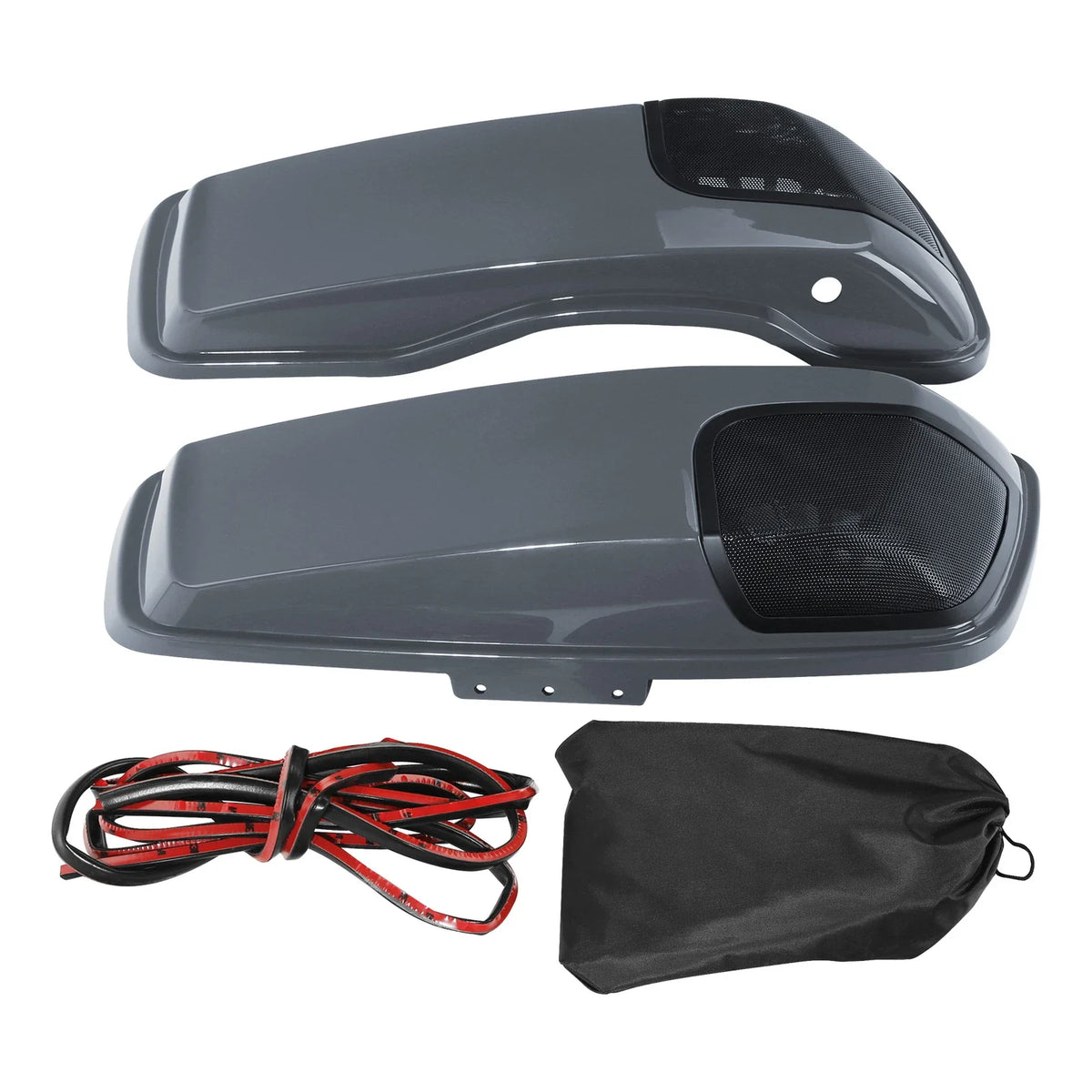 Hard Saddlebags Lids for Harley CVO Street Glide (2014–2024) 5X7" Speaker Cutout