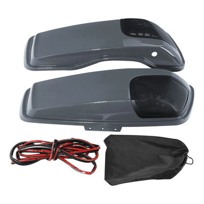 Hard Saddlebags Lids for Harley CVO Street Glide (2014–2024) 5X7" Speaker Cutout
