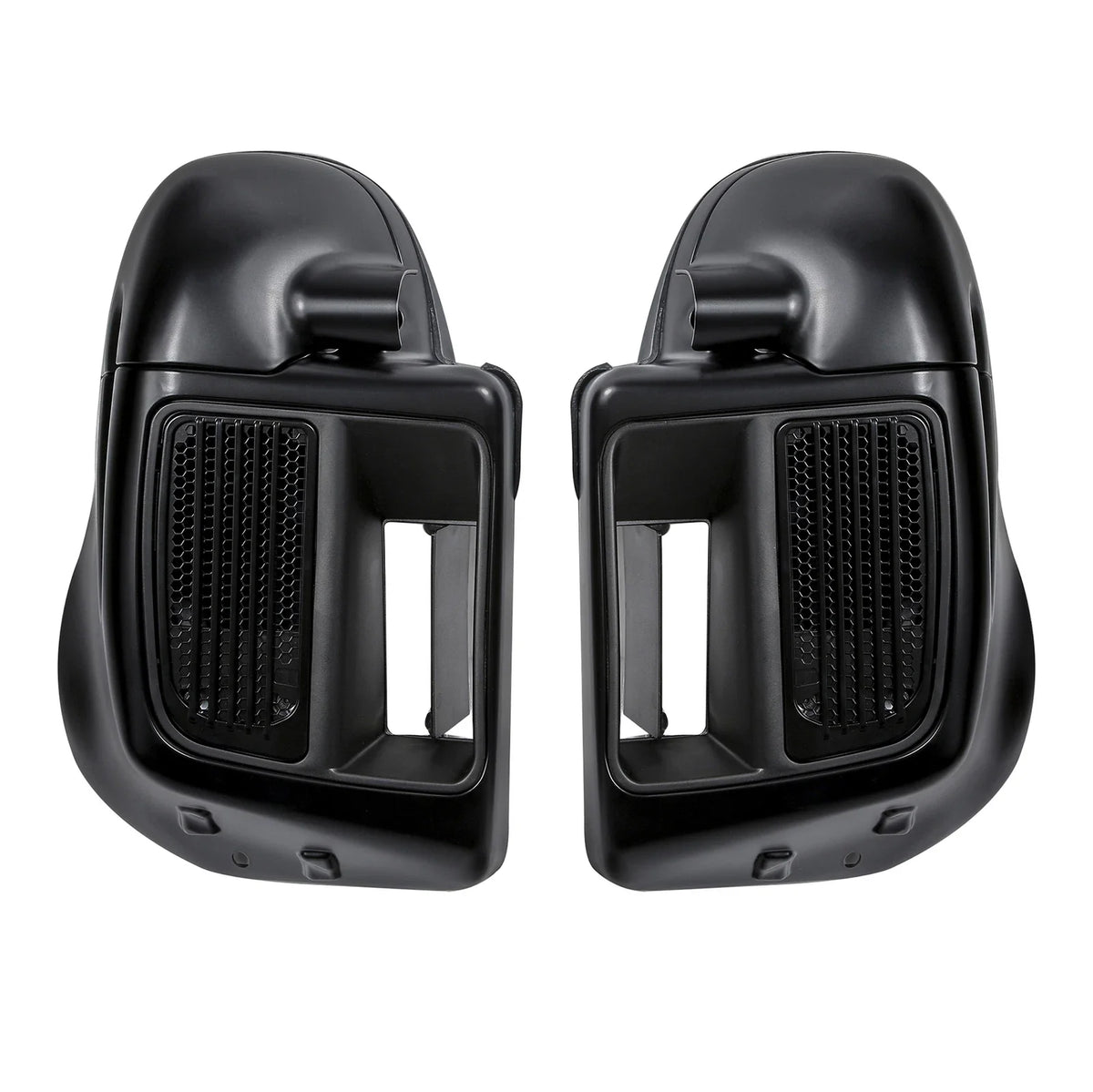 Lowers Vented Fairing for Harley Touring Glide (2014–2025) Black Denim