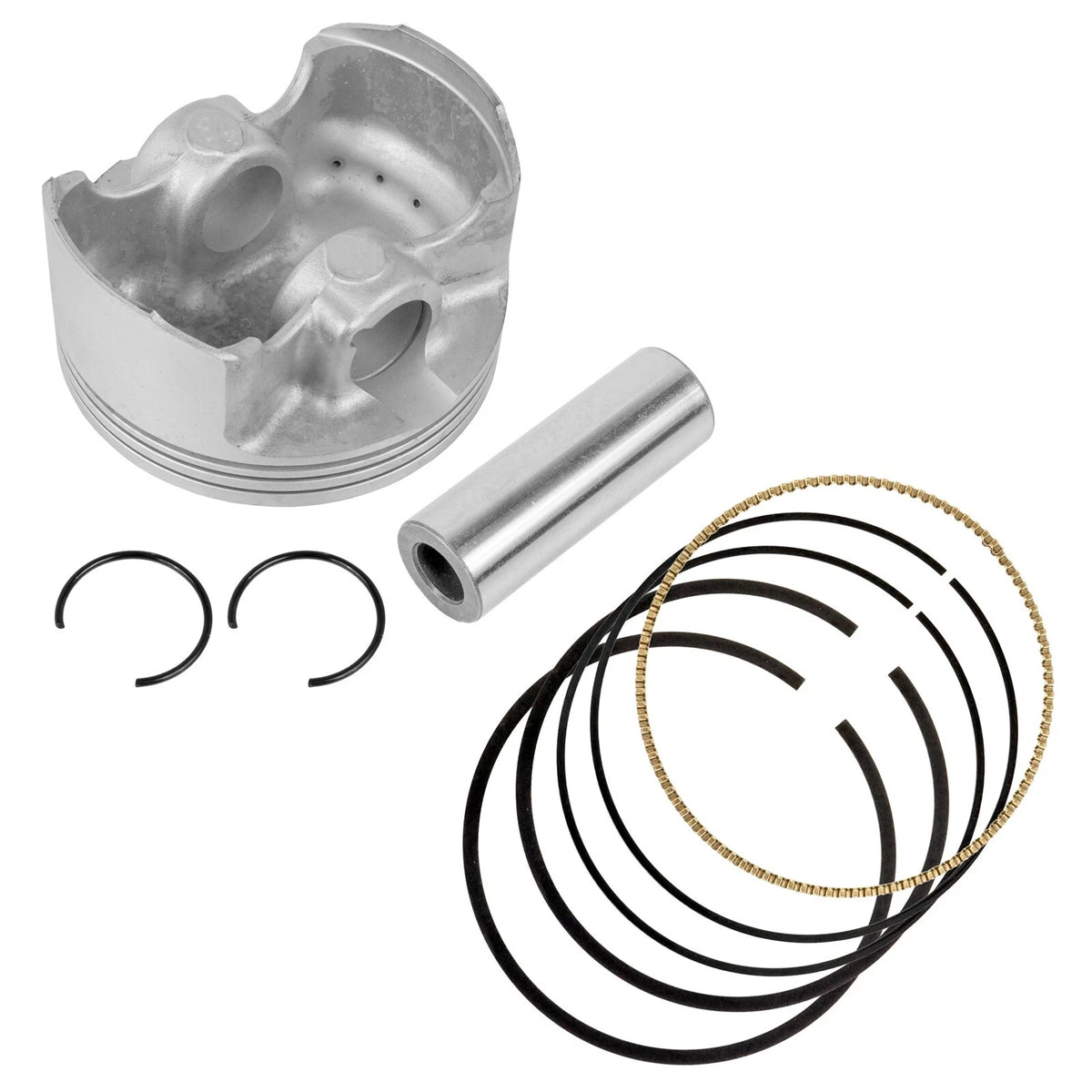Cylinder Piston Ring for Yamaha Raptor 700 YFM700R (2006–2014) PT106+PR106, 1S3-11631-10-00, 1S3-11631-00-00