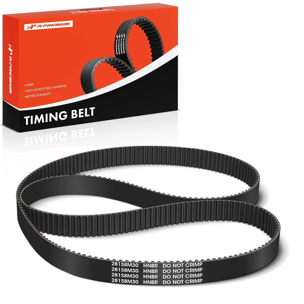 A-Premium Timing Belt for Audi A4 A4 Quattro A6 V6 3.0L (2002–2005) 5605XS, 06C109119C, T317