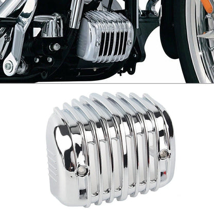 Chrome Voltage Regulator Cover Fairing for Harley Softail (FXS FXSB FLSTSB FXSTC)