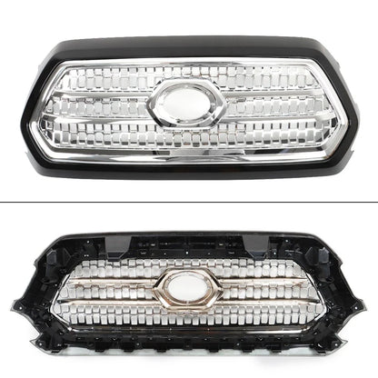 Chrome Front Bumper Grille Assembly for Toyota Tacoma (2016–2017)