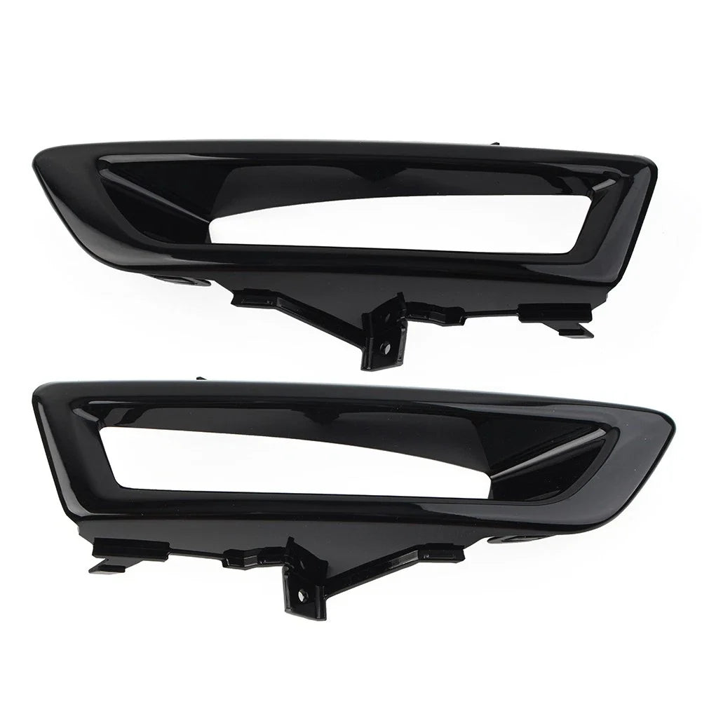 Front Fog Light Lamp Black Cover Trim for Land Rover Discovery Sport (2015–2018)
