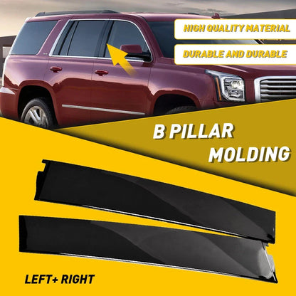 B Pillar Front Door Trim for GMC Yukon & Yukon XL, Chevy Tahoe (2015–2020)