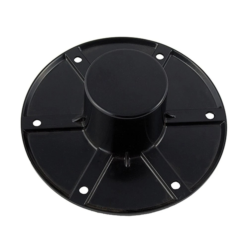 27.5" Black Flush Mount Pedestal Table Leg Kit for RV Camper Trailer Boat