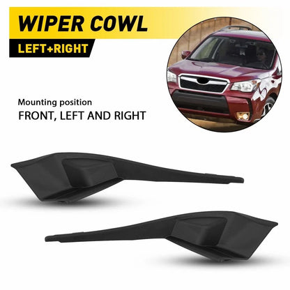 Front Windshield Wiper Corner Trim Cover for Subaru Forester (2014–2018)