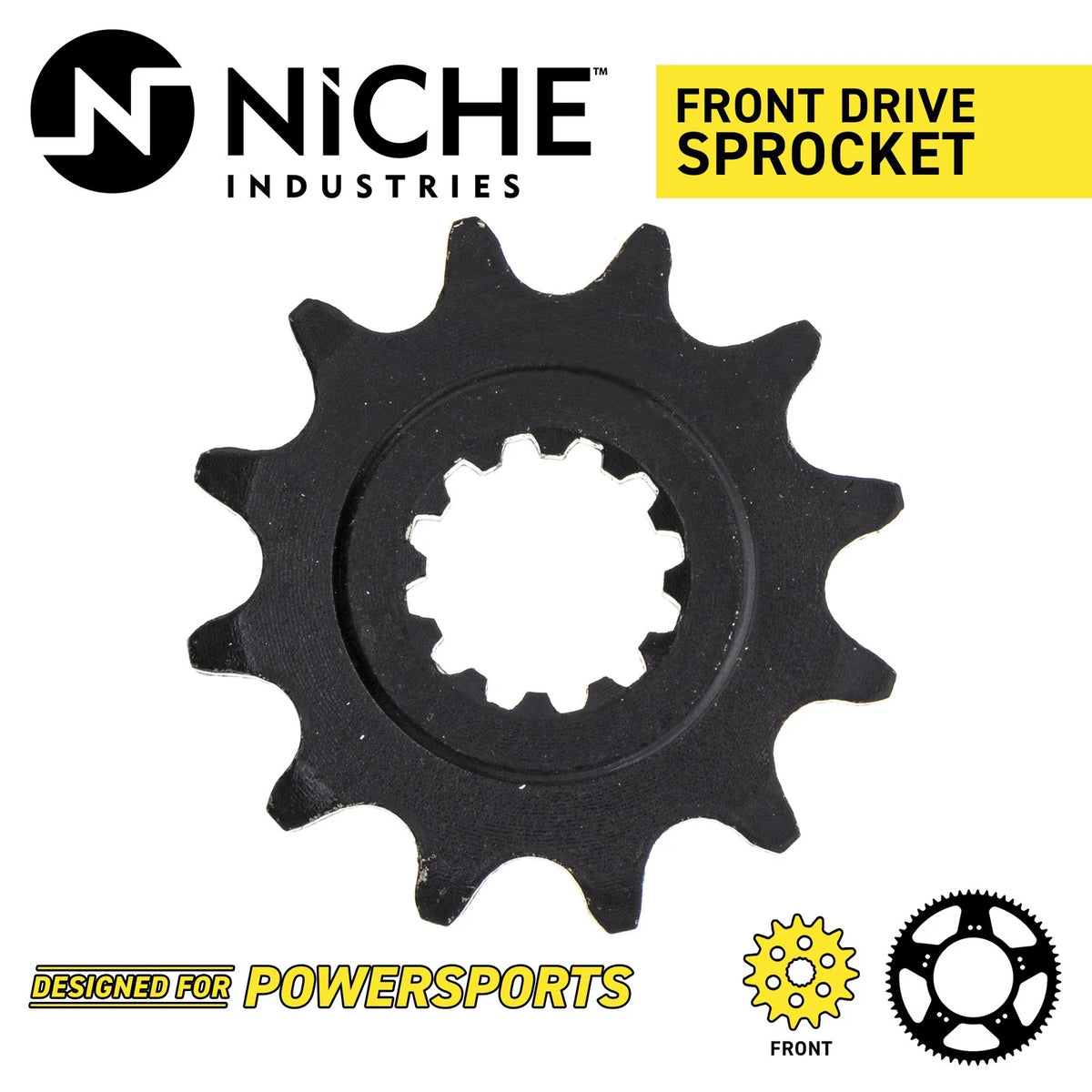 Sprocket Kit 12T Front 52T Rear for Peugeot XR6 50 (MK1003084)