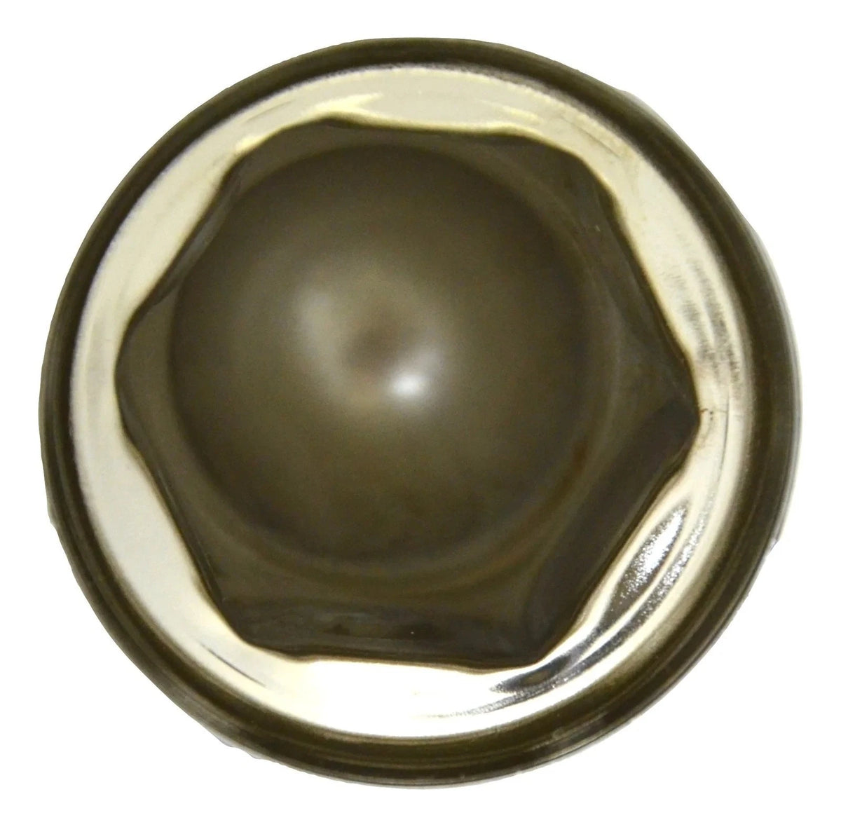 Set of 20 Chrome Steel Push-On Lug Nut Covers for (#10700)