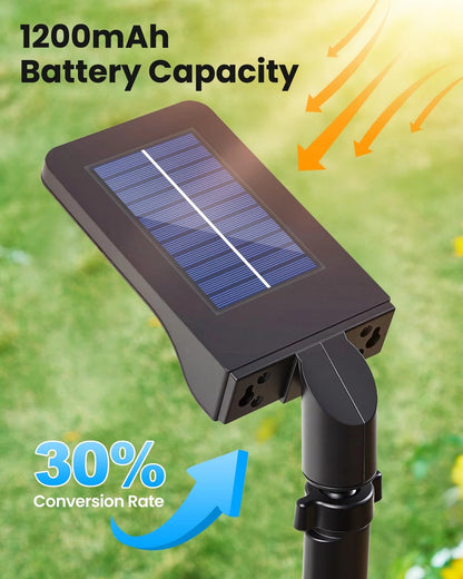 Solar Fence Lights for Outdoor Use (1-Second Install)