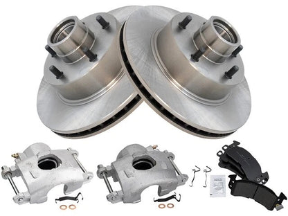 Set of 4 Brake Pads Rotors Calipers for Buick LeSabre (1978) 46429VHPK