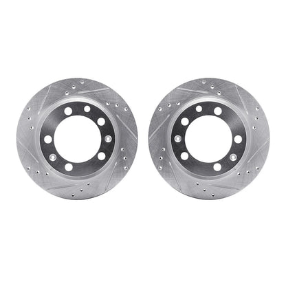 2X Brake Discs Set for Porsche 924 944 928 (1978–1988) WGPN1-02038