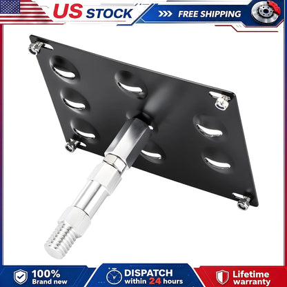 Front Bumper Tow Hook License Plate Bracket for BMW 328i 335i 435i (F30 F10)