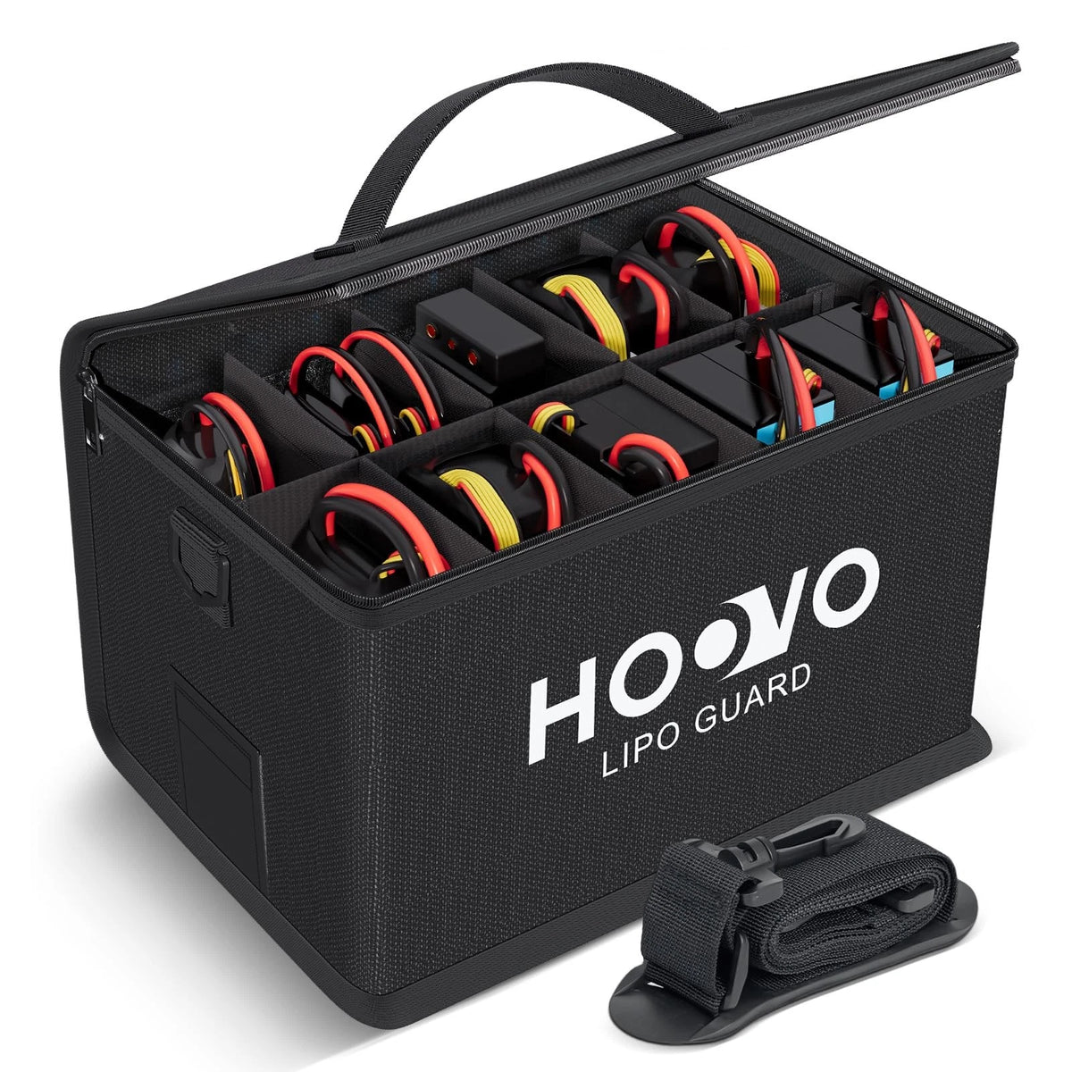 Fireproof LiPo Battery Bag for RC Vehicles (10.6" x 6.7")