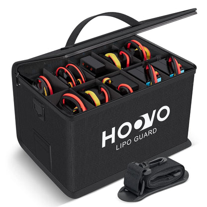 Fireproof LiPo Battery Bag for RC Vehicles (10.6" x 6.7")