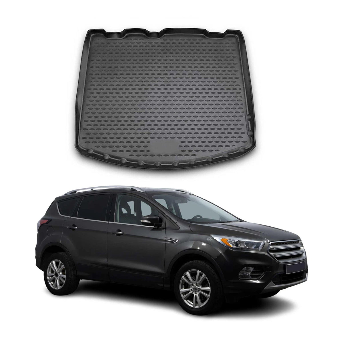 Waterproof TPE Cargo Mats for Ford Escape (2013–2019)