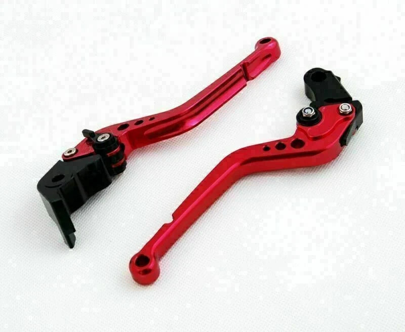 Long Brake Clutch Levers for Yamaha YZF 1000 R1 (1999–2001) Red T9