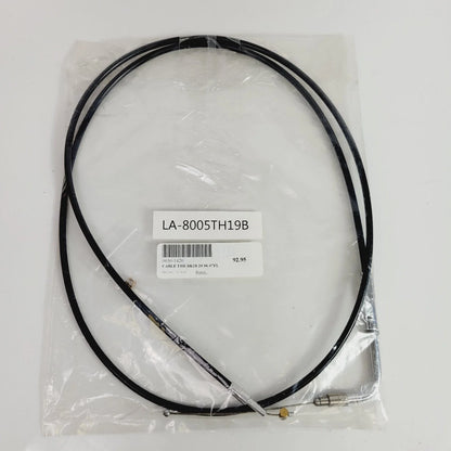 Throttle Cable for LA Choppers (18" Black Vinyl Braided) LA-8005TH19B