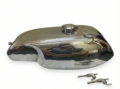 Chrome Steel Petrol Tank Cap for Norton Commando Triton Triumph Lyta Sprint