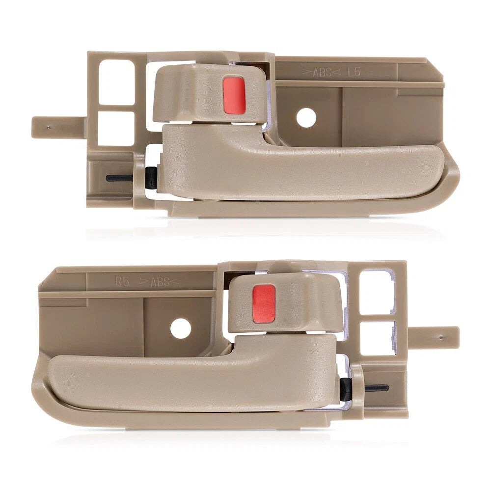 Set of 2 Interior Door Handles for Toyota Corolla Matrix (2003–2008) Beige