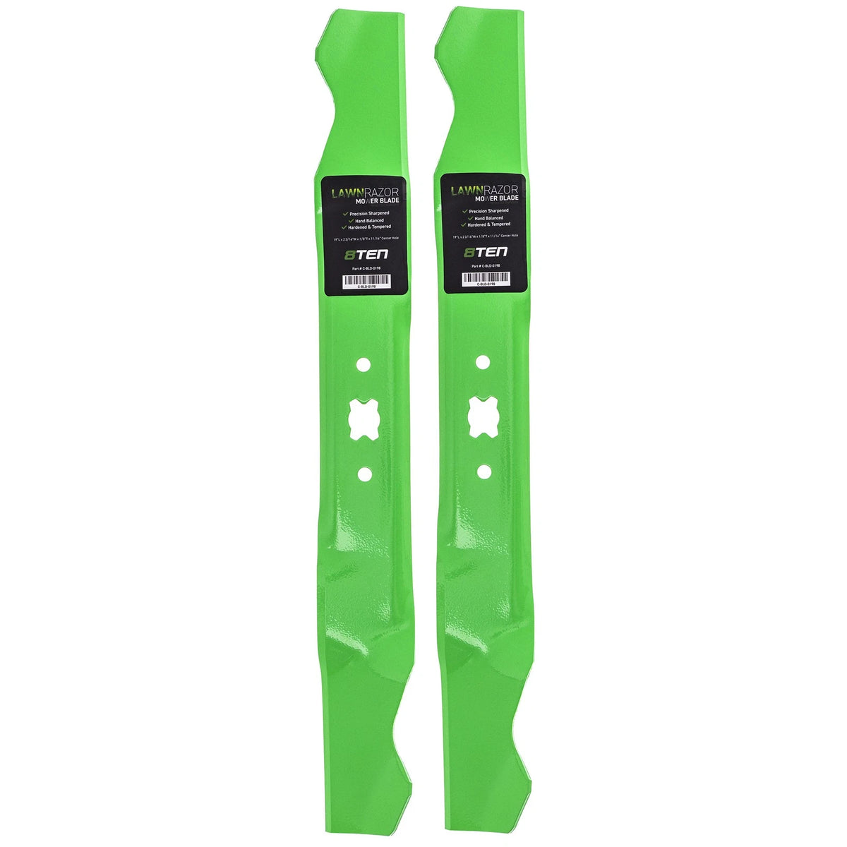 2X LawnRAZOR Deck Mulching Blade for Troy-Bilt 189E 189D (942-04154A)