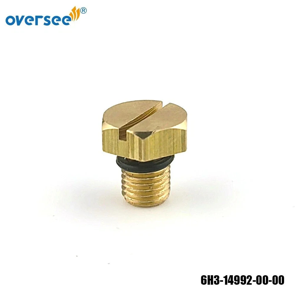 3Pcs Screw Drain for Yamaha Outboard 40-90HP (2T) (6H3-14992-00-00)