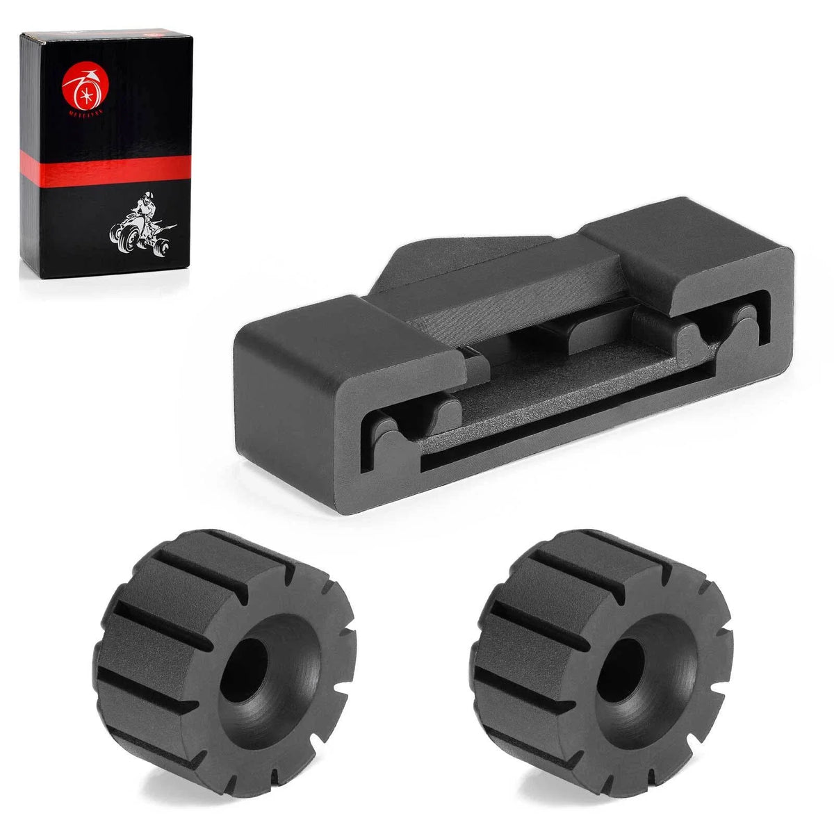 Front + Rear Fuel Tank Rubber Holder Kit for Honda CB350K SL350 (1968–1973)