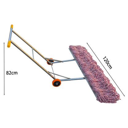 Stainless Steel Commercial Dust Mop Cart Trolley