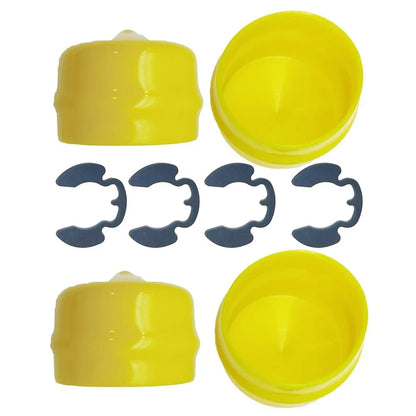 Axle Cap Bearing Cover Kit for Trimmer M143338/R27434 (4 Snap Rings)
