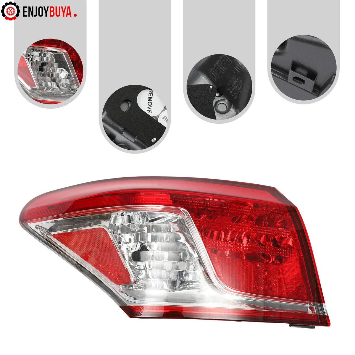 Left Side Tail Light for Lexus ES350 (2010–2012) 8156133410 LX2804104
