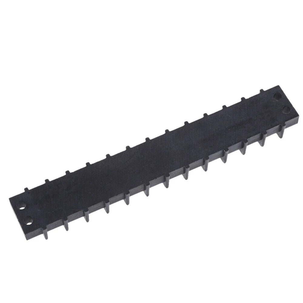 2X 12V Junction Block, Bus Bar Terminal in Plated Brass