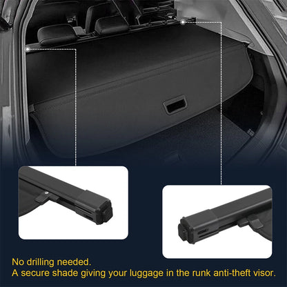 Rear Trunk Cargo Cover Shield for Nissan Rogue (2021–2023)