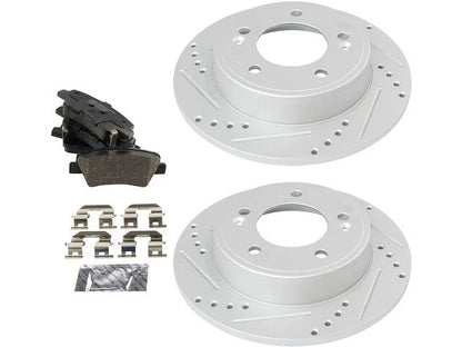 Brake Pad and Rotor Kit for Hyundai Kona (2021–2023) 62492PGFX