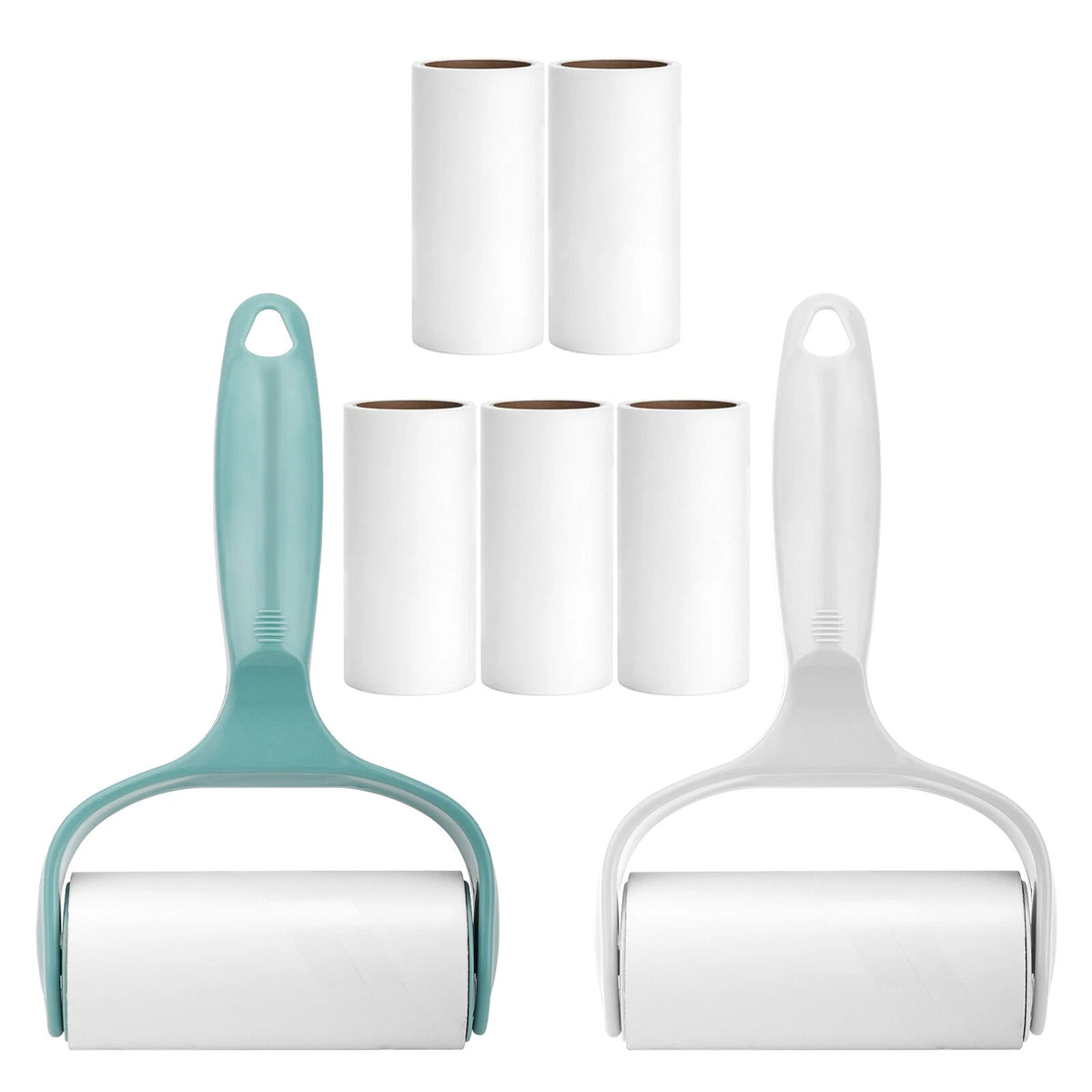 7pcs Sticky Lint Rollers for Clothes and Pet Hair Removal