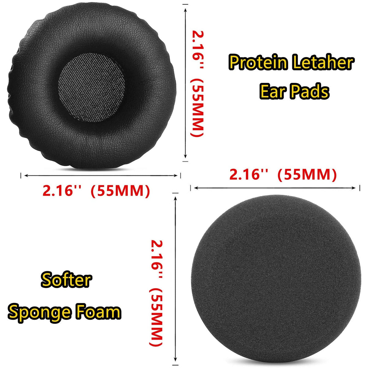 Ear Pads Foam for VXI BlueParrott B250-XT Plus B250XT B150