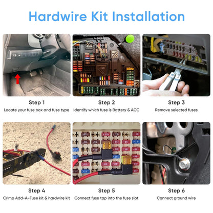 8-Piece Hardwire Kit for VIOFO HK4