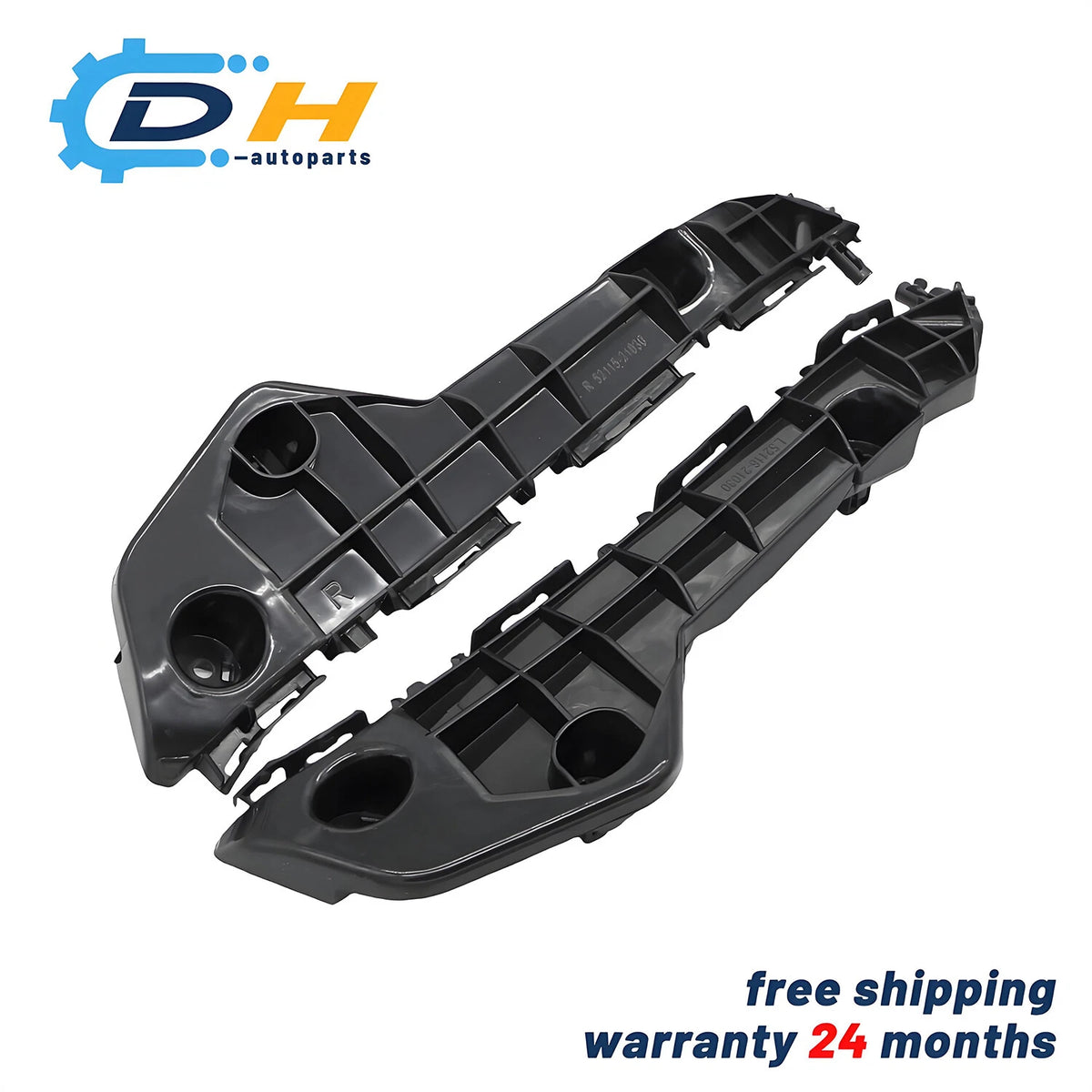 Set of 2 Front Bumper Brackets for Scion tC (2011–2016) 52116-21030, 52115-21030