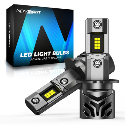 2X 9008 H13 LED Headlight Bulbs for NOVSIGHT (36000LM, Hi-Lo Beam, 120W)
