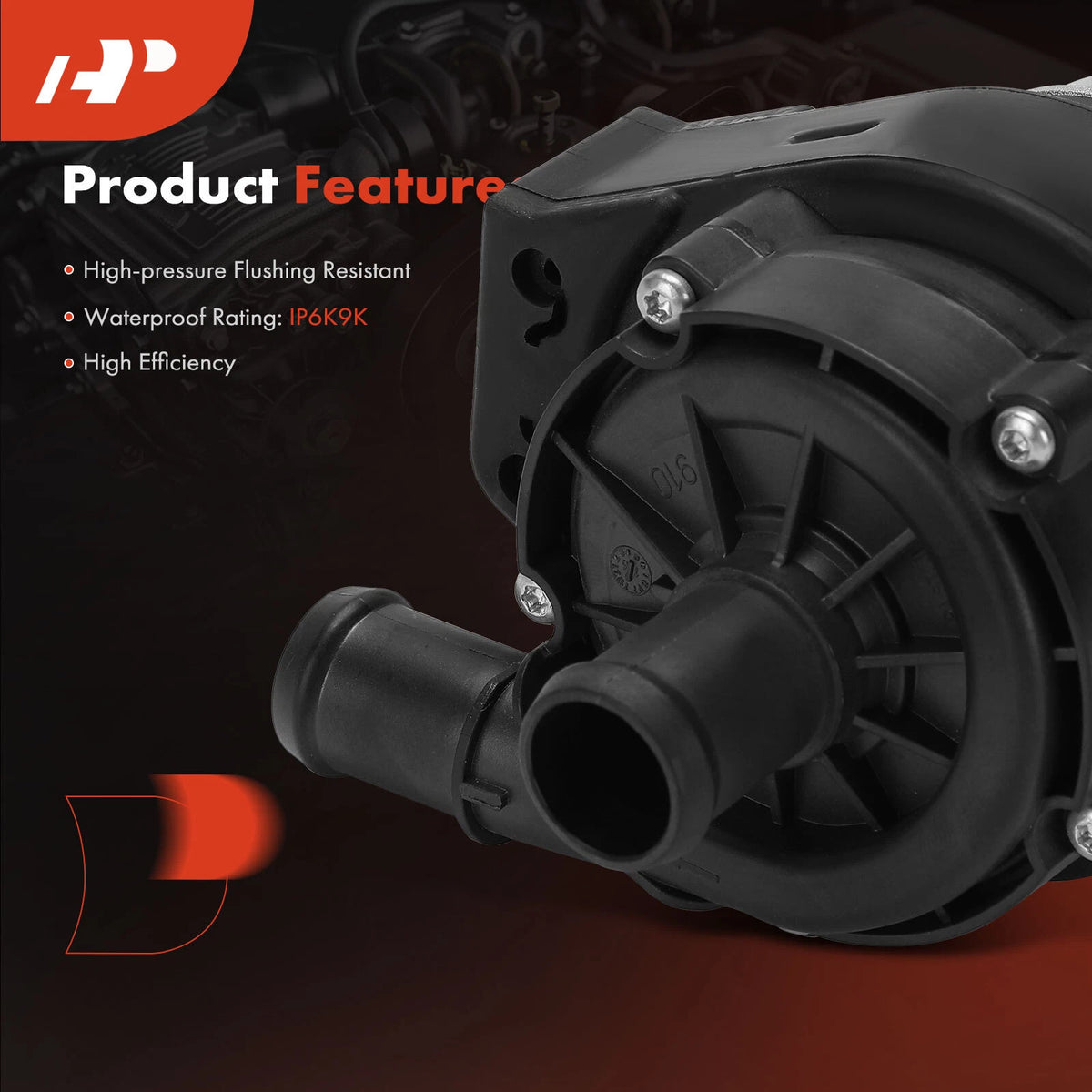 Electric Water Pump for Audi A3 Sportback e-Tron (2015–2019) 04L965567B, 41580E