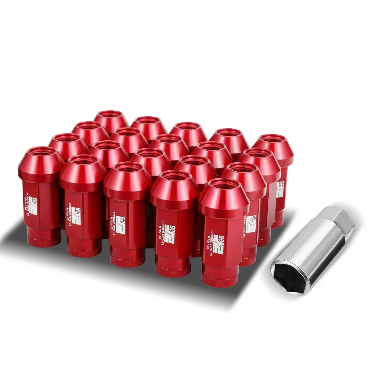 Set of 20 Closed End Lug Nuts M12 X1.25 24mm OD for J2 Engineering