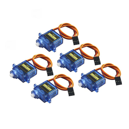 5pcs High Torque Miniature Motor 1.6kgcm for Lightweight Model Aircraft