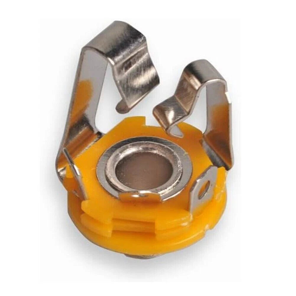 20Pcs 1/4" Stereo Socket Jack Female Connector for Panel Mount